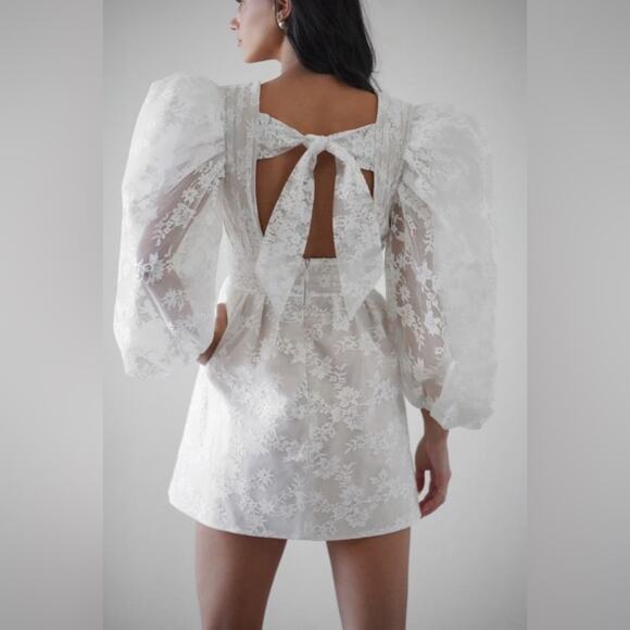 Watters Meringue Mini Dress - Picture 9 of 14